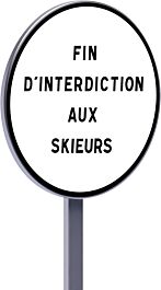 B39-450-CLASSE 1-FIN D'INTERDICTION DEÂ€¦ A SPÉCIFIER TALIAPLAST - 523522
