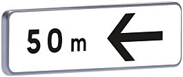 Panneau permanent M3b4 flèche à droite 700x200 c1 TALIAPLAST - 525564