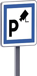 Panneau permanent Ce9 700x700 c1 parc de stationnement sous videosurveillance TALIAPLAST - 528415