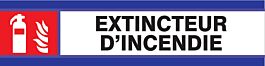 PANNEAU EXTINCTEUR D-SIGN 180X45MM TALIAPLAST - 630102
