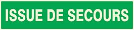 PANNEAU ISSUE DE SECOURS LUMINESCENT 330X75MM TALIAPLAST - 635402