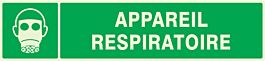 PANNEAU APPAREIL RESPIRATOIRE LUMINESCENT 330X75MM TALIAPLAST - 635409