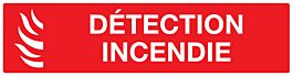PANNEAU DETECTION INCENDIE 200X52MM TALIAPLAST - 720114