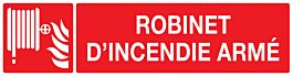 PANNEAU ROBINET D'INCENDIE ARME 200X52MM TALIAPLAST - 720125