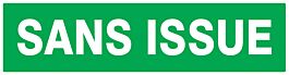 PANNEAU SANS ISSUE (SECOURS) 200X52MM TALIAPLAST - 720416