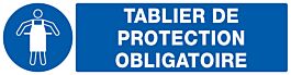 PANNEAU TABLIER DE PROTECTION OBLIGATOIRE 200X52MM TALIAPLAST - 720521