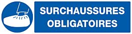 PANNEAU SURCHAUSSURES OBLIGATOIRES 200X52MM TALIAPLAST - 720522