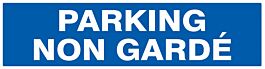 Panneau adhésif PARKING NON GARDE 200X52MM TALIAPLAST - 720646