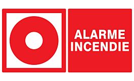 PANNEAU ALARME INCENDIE 330X200MM TALIAPLAST - 721106