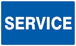 Panneau adhésif SERVICE 330X200MM TALIAPLAST - 721629
