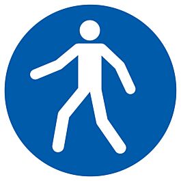 PANNEAU UTILISER LE PASSAGE Ø300MM TALIAPLAST - 722525