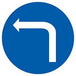 Panneau adhésif VIRAGE A GAUCHE Ø420MM TALIAPLAST - 723580