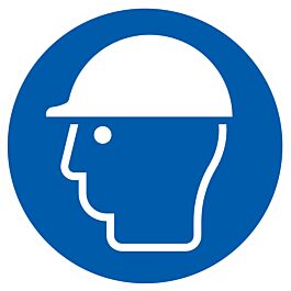 PANNEAU CASQUE DE PROTECTION OBLIGATOIRE Ø80MM TALIAPLAST - 724504