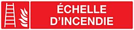 PANNEAU ECHELLE D'INCENDIE 330X75MM TALIAPLAST - 725102