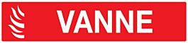 Vanne 330x75mm