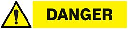 Panneau adhésif DANGER 330X75MM TALIAPLAST - 725304
