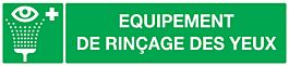 PANNEAU EQUIPEMENT DE RINCAGE DES YEUX 330X75MM TALIAPLAST - 725410