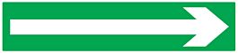 PANNEAU FLECHE (SECOURS) 330X75MM TALIAPLAST - 725419