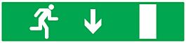 PANNEAU EVACUATION SORTIE BAS DROITE 330X75MM TALIAPLAST - 725426