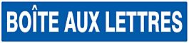 Panneau adhésif BOITE AUX LETTRES 330X75MM TALIAPLAST - 725609