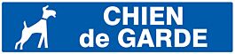 Panneau adhésif CHIEN DE GARDE 330X75MM TALIAPLAST - 725612
