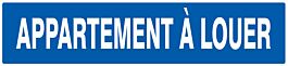 Panneau adhésif APPARTEMENT A LOUER 330X75MM TALIAPLAST - 725636