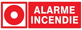 PANNEAU ALARME INCENDIE 330X120MM TALIAPLAST - 726106