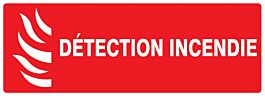 PANNEAU DETECTION INCENDIE 330X120MM TALIAPLAST - 726114