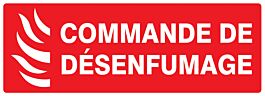 PANNEAU COMMANDE DE DESENFUMAGE 330X120MM TALIAPLAST - 726117