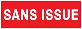 PANNEAU SANS ISSUE (INCENDIE) 330X120MM TALIAPLAST - 726124