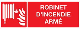 PANNEAU ROBINET D'INCENDIE ARME 330X120MM TALIAPLAST - 726125
