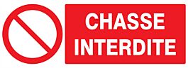 Adhesif Chasse interdite TALIAPLAST - 726219