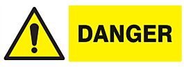 Panneau adhésif DANGER 330X120MM TALIAPLAST - 726304
