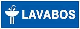 Panneau adhésif LAVABOS 330X120MM TALIAPLAST - 726604