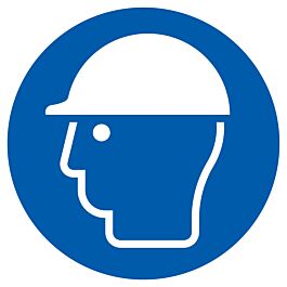 PANNEAU CASQUE DE PROTECTION OBLIGATOIRE Ø180MM TALIAPLAST - 727507