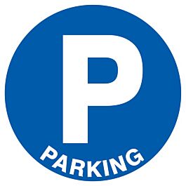 PANNEAU PARKING (TOUTES LETTRES) Ø180MM TALIAPLAST - 727526