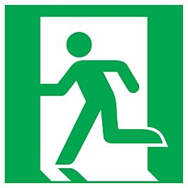 PANNEAU SORTIE DE SECOURS A GAUCHE 200X200MM TALIAPLAST - 728416