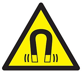 Panneau adhésif DANGER, CHAMP MAGNETIQUE 300X300X300MM TALIAPLAST - 729337