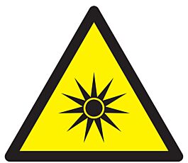 Panneau adhésif DANGER, RAYONNEMENT OPTIQUE 300X300X300MM TALIAPLAST - 729370
