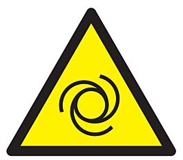 Panneau adhésif DANGER, DEMARRAGE AUTOMATIQUE 100X100X100MM TALIAPLAST - 729916