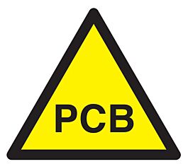 Panneau adhésif DANGER PCB 100X100X100MM TALIAPLAST - 729922