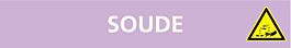 Signalétique de marquage ACIDE 312X52 Soude 312x52mm (10 adhesifs pour tuyauterie) TALIAPLAST - 730734