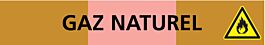PANNEAU GAZ NATUREL 222X37MM (20 ADHESIFS POUR TUYAUTERIE) TALIAPLAST - 731527