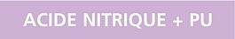 Signalétique de marquage ACIDES 222X37 Acide nitrique + pu 222x37mm (20 adhesifs tuyauterie) TALIAPLAST - 731736