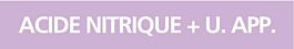 Signalétique de marquage ACIDES 222X37 Acide nitrique + u.app. 222x37mm (20 adhes. tuyauterie) TALIAPLAST - 731737