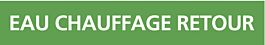 EAU CHAUFFAGE RETOUR 156x26mm (20 ADHESIFS TUYAUTERIE) TALIAPLAST - 732138