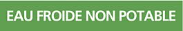 EAU FROIDE NON POTABLE 156x26mm (20 ADHES. TUYAUTERIE) TALIAPLAST - 732168
