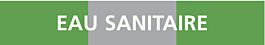 Eau sanitaire 156x26mm (20 adhesifs pour tuyauterie) TALIAPLAST - 732193