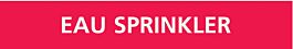 Signalétique de marquage INCENDIE 156X26 Eau sprinkler 156x26mm (20 adhesifs pour tuyauterie) TALIAPLAST - 732403