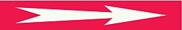 Signalétique de marquage INCENDIE 156X26 Flèche 156x26mm (20 adhesifs pour tuyauterie) TALIAPLAST - 732410